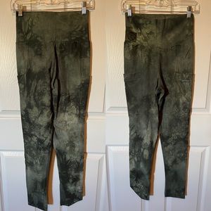 Flowerpot handmade organic pocket leggings